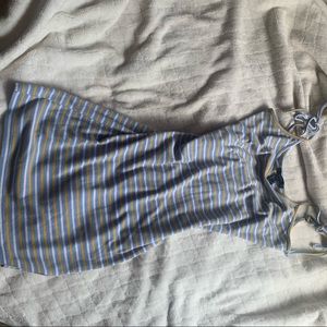 yellow and blue striped dress from forever 21